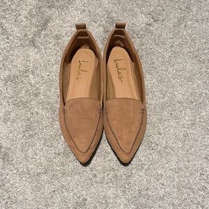Lulu's Brown Suede Flats